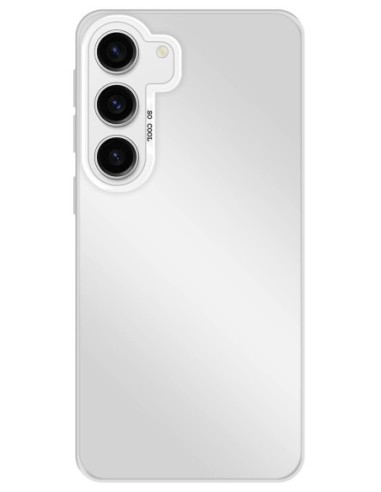 Coque So Cool effet métallisé Argent