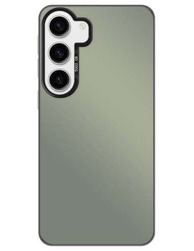 Coque So Cool effet métallisé Noir