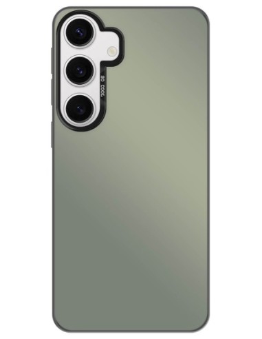 Coque So Cool effet métallisé Noir