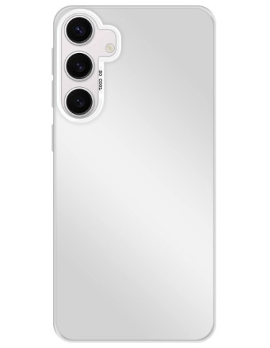 Coque So Cool effet métallisé Argent