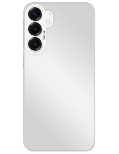 Coque So Cool effet métallisé Argent