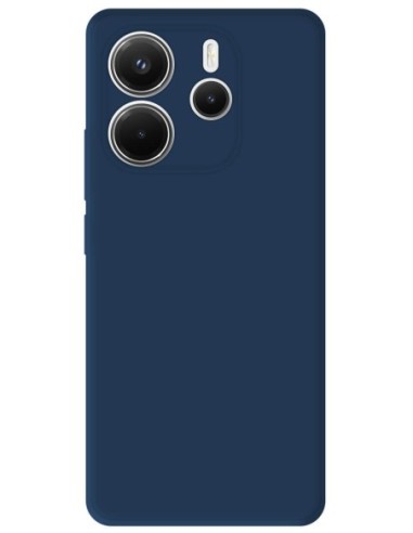 Coque en silicone Mat Bleu