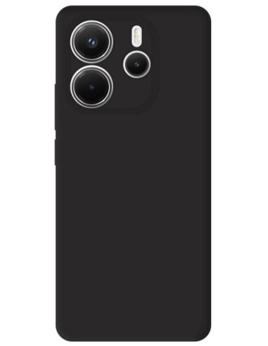 Coque en silicone Mat Noir