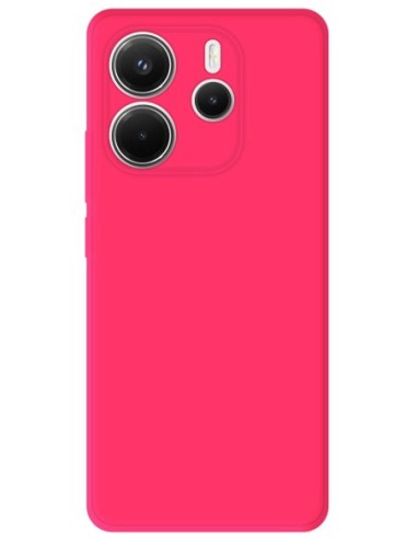 Coque en silicone Mat Rose Flash