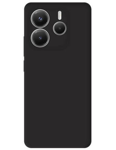 Coque en silicone Mat Noir