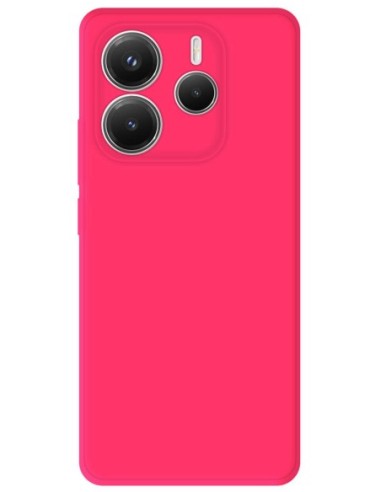 Coque en silicone Mat Rose Flash