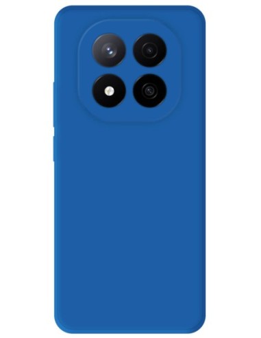 Coque en silicone Mat Bleu