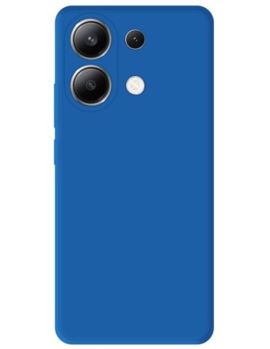 Coque en silicone Mat Bleu
