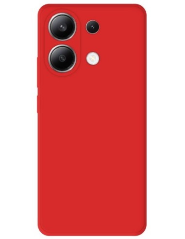 Coque en silicone Mat Rouge