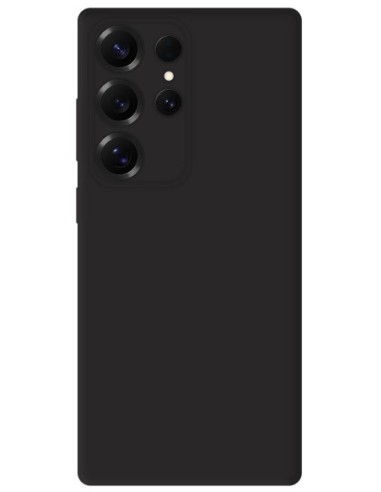 Coque en silicone Mat Noir