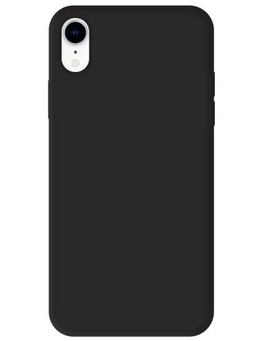 Coque en silicone Mat Noir