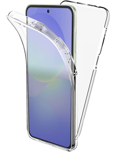 Coque en silicone intégrale 360 pour Samsung Galaxy A36 5G