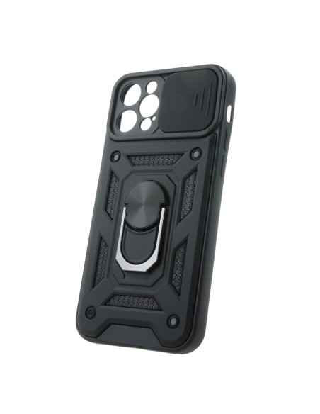 Coque Defender Slide pour Apple iPhone 12 / 12 Pro Noir