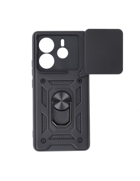 Coque Defender Slide pour Xiaomi Redmi Note 14 5G Noir