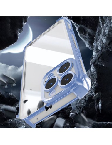 Coque Anti Shock Chrome pour iPhone 11 Bleu
