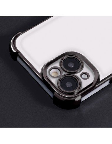 Coque Anti Shock Chrome pour iPhone 11 Noir