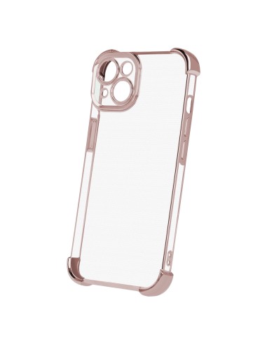 Coque Anti Shock Chrome pour iPhone 15 Or