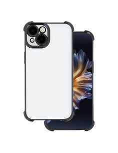 Coque Anti Shock Chrome pour iPhone 16e Noir
