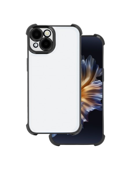 Coque Anti Shock Chrome pour Samsung Galaxy A36 5G Noir