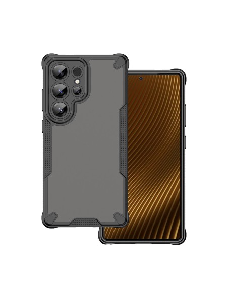 Coque Defender Matt pour Samsung Galaxy S25 Ultra Noir