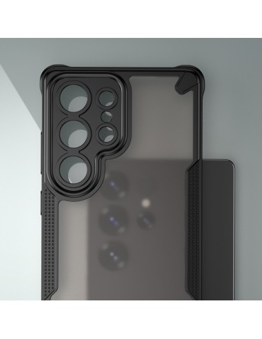 Coque Defender Matt pour Samsung Galaxy S25 Ultra Noir