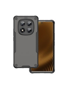 Coque Defender Matt pour Xiaomi Xiaomi Redmi Note 14 Pro 5G Noir