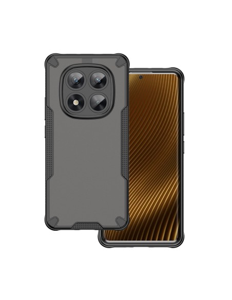 Coque Defender Matt pour Xiaomi Xiaomi Redmi Note 14 Pro 5G Noir