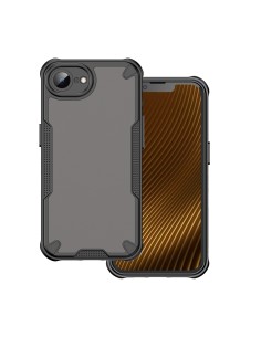 Coque Defender Matt pour iPhone 16e Noir