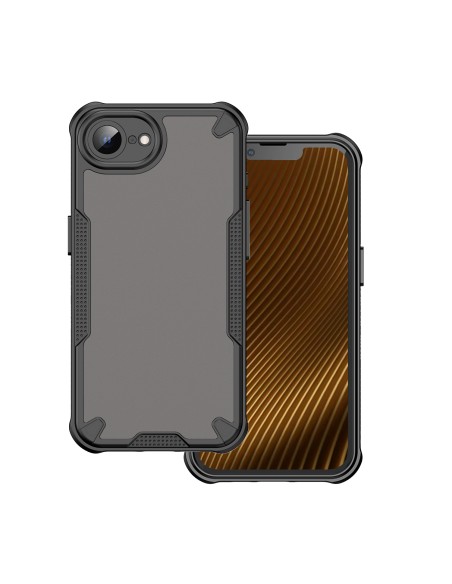 Coque Defender Matt pour iPhone 16e Noir