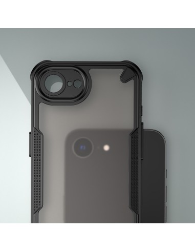 Coque Defender Matt pour iPhone 16e Noir