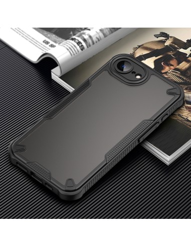 Coque Defender Matt pour iPhone 16e Noir