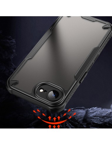 Coque Defender Matt pour iPhone 16e Noir