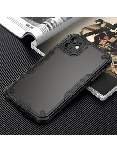 Coque Defender Matt pour iPhone 12 Noir