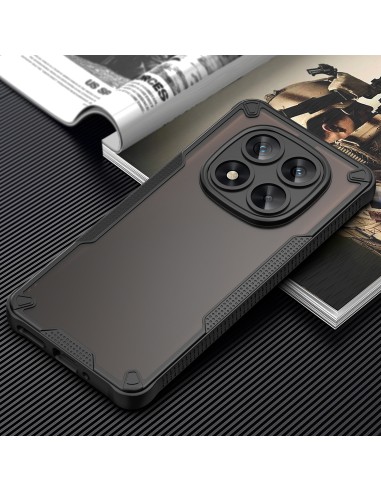 Coque Defender Matt pour Xiaomi Xiaomi Redmi Note 14 Pro Plus 5G Noir