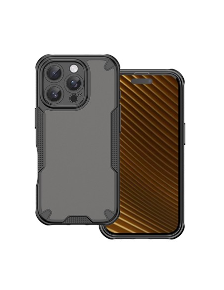 Coque Defender Matt pour iPhone 16 Pro Noir