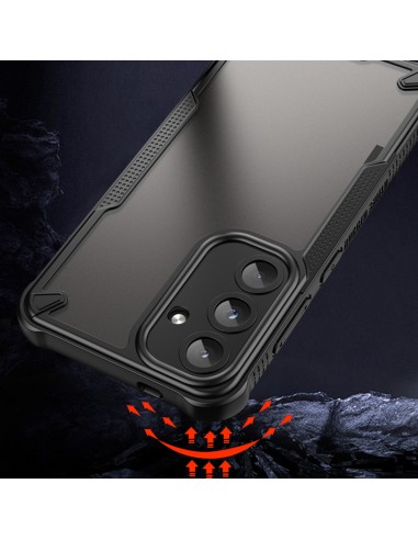 Coque Defender Matt pour Samsung Galaxy S24 FE Noir