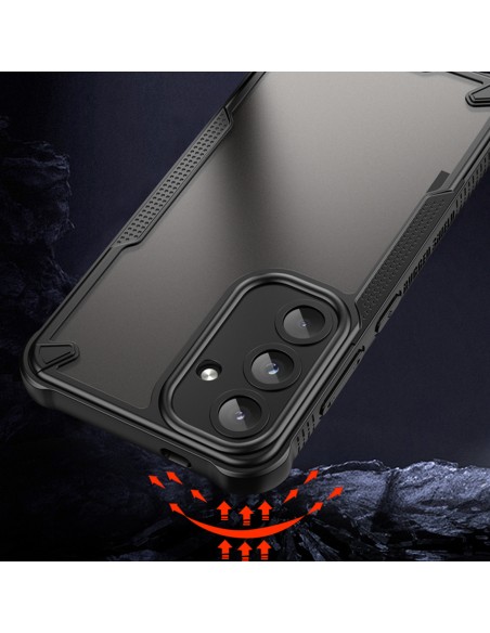 Coque Defender Matt pour Samsung Galaxy S24 FE Noir