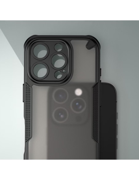 Coque Defender Matt pour iPhone 16 Pro Max Noir