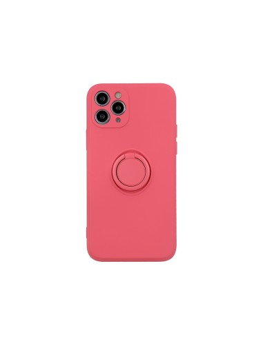 Coque Finger Grip pour iPhone 11 Bordeaux