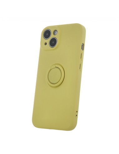 Coque Finger Grip pour iPhone 12 Jaune