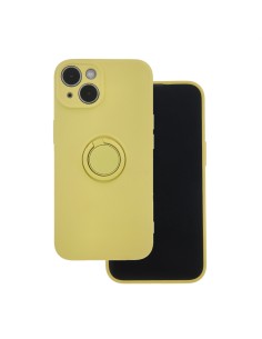 Coque Finger Grip pour iPhone 13 Jaune