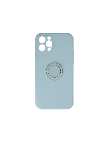 Coque Finger Grip pour iPhone 13 Vert d'eau