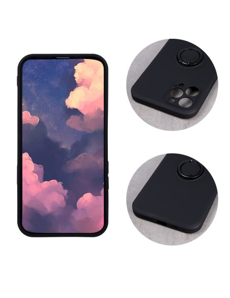 Coque Finger Grip pour Xiaomi Redmi Note 14 5G Noir