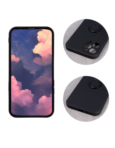 Coque Finger Grip pour Xiaomi Redmi Note 14 Pro 5G Noir