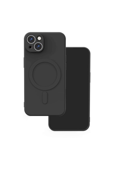Coque couleur Magsafe pour iPhone 13 Noir