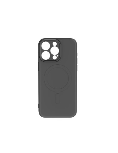 Coque couleur Magsafe pour iPhone 15 Pro Noir