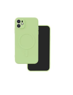 Coque couleur Magsafe pour iPhone 11 Vert clair