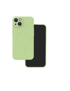 Coque couleur Magsafe pour iPhone 13 Vert clair