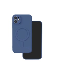 Coque couleur Magsafe pour iPhone 11 Bleu foncé