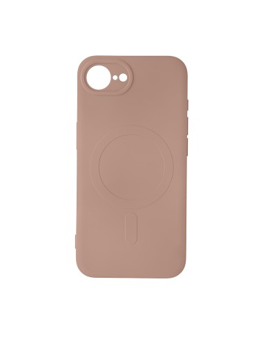 Coque couleur Magsafe pour iPhone 16e Rose